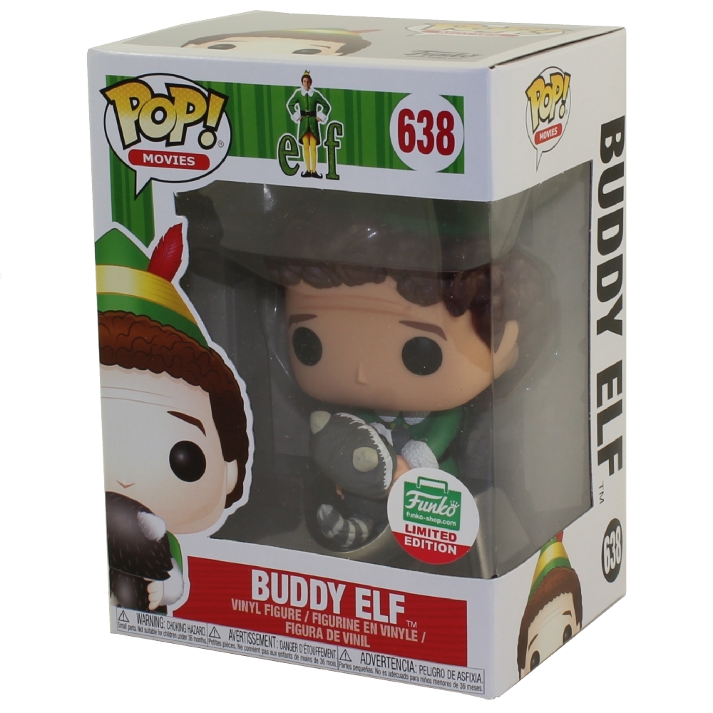 Funko Pop Movies Elf Vinyl Figure Buddy The Elf Raccoon 638 Funko Shop Mint