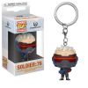 Funko Pocket POP! Keychain - Overwatch S2 - SOLDIER 76 (Mint)