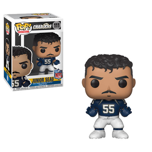 Funko Pop! NFL 111 Legends Junior Seau San Diego Chargers Pop Vinyl Figure