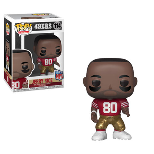 Funko Pop! Football Jerry Rice #114 San Francisco 49ers NFL NOT MINT