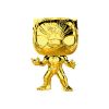 Funko POP! Marvel Studios 10 Vinyl Figure - BLACK PANTHER #383 (Gold Chrome) (Mint)