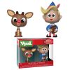 Funko Vynl. Figures 2-Pack - Rudolph the Red-nosed Reindeer - RUDOLPH & HERMEY (Mint)