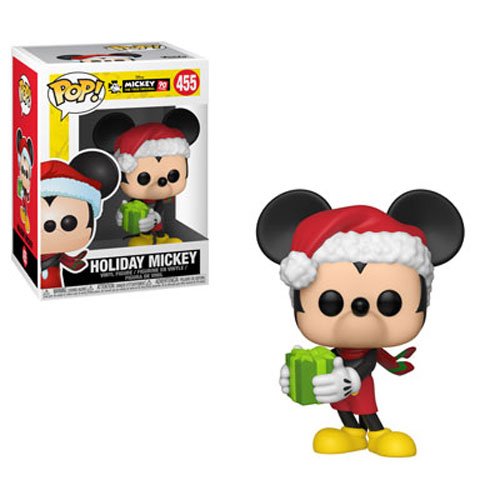 Funko POP! Disney - Mickey's 90th Anniversary S2 Vinyl Figure - HOLIDAY ...