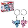 Funko Pocket POP! Keychains - Disney 2-Pack - STITCH & ANGEL (Lilo & Stitch) (Mint)