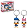 Funko Pocket POP! Keychains - Disney 2-Pack - DONALD & DAISY DUCK (Mint)