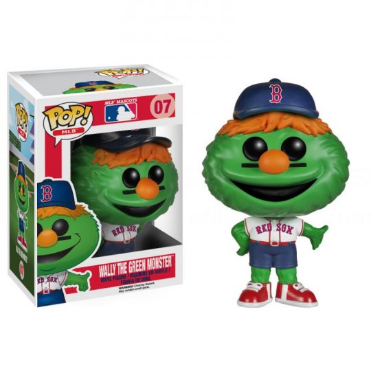 Boston Red Sox Wally the Green Monster Mascot Baseball, baseball