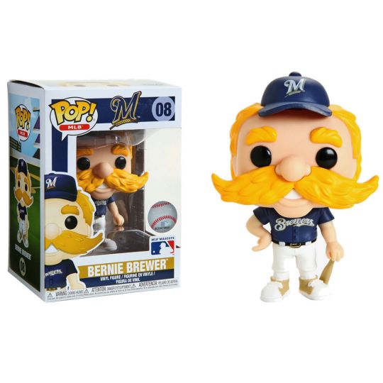 Funko Milwaukee Brewers POP! MLB Mascots Bernie the Brewer Vinyl Figure #08  [Mascot]