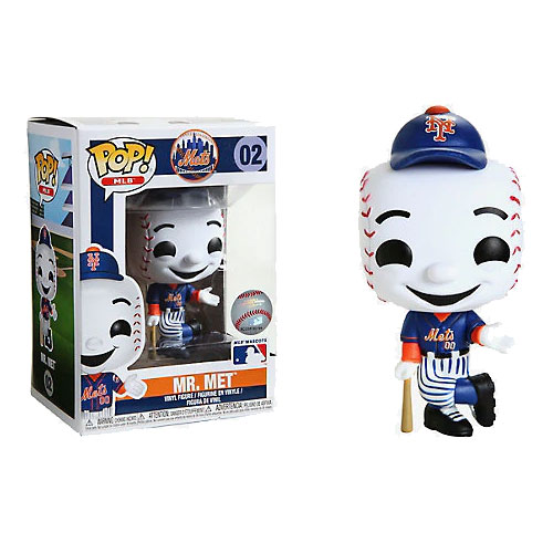 Funko POP! MLB - Mascots S2 Vinyl Figure - MR. MET #02 (New York Mets)  (Mint): : Sell TY Beanie Babies, Action Figures,  Barbies, Cards & Toys selling online