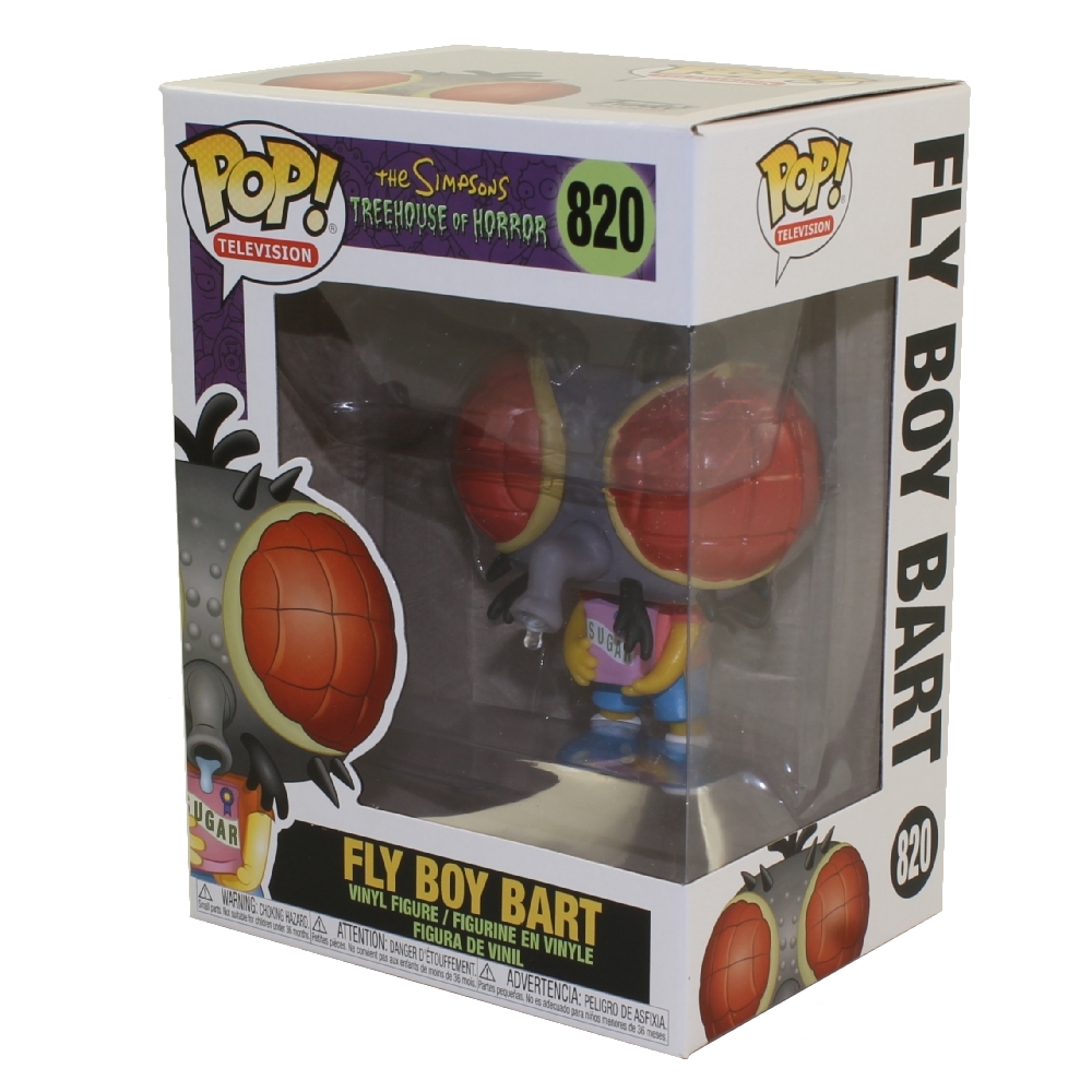 Funko POP! Animation - The Simpsons S3 Vinyl Figure - FLY BOY BART #820 ...