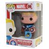 Funko POP! Marvel - Vinyl Bobble-Head - UNMASKED CAPTAIN AMERICA #06 *Exclusive* (Mint)