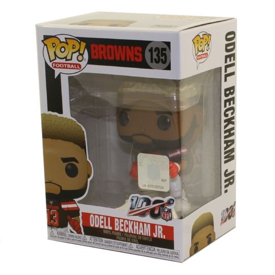 Funko POP! NFL Wave 6 Vinyl Figure - ODELL BECKHAM JR. (Cleveland Browns)  #135 (Mint): : Sell TY Beanie Babies, Action Figures,  Barbies, Cards & Toys selling online