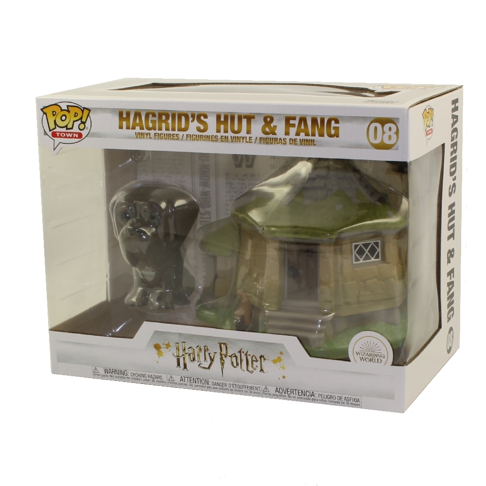 Funko Pop! Town Harry Potter Hagrid's Hut & Fang Figure #08 - US