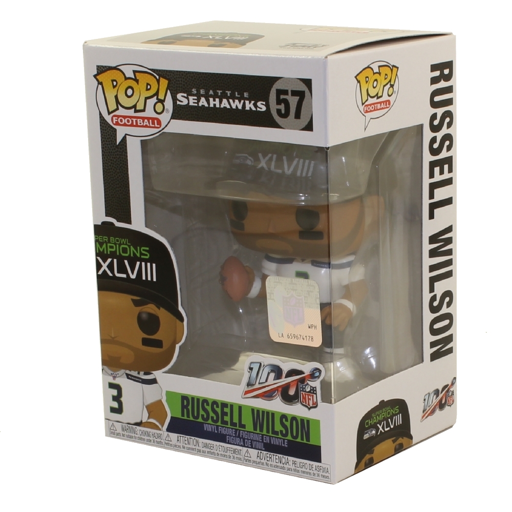 Funko POP! NFL Wave 6 Vinyl Figure - RUSSELL WILSON (Seahawks) #57