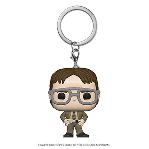 Funko Pocket POP! Keychain - The Office - DWIGHT SCHRUTE (Mint ...