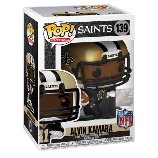 Funko POP! NFL Wave 7 Vinyl Figure - ALVIN KAMARA (New Orleans Saints) #139  (Mint): : Sell TY Beanie Babies, Action Figures,  Barbies, Cards & Toys selling online