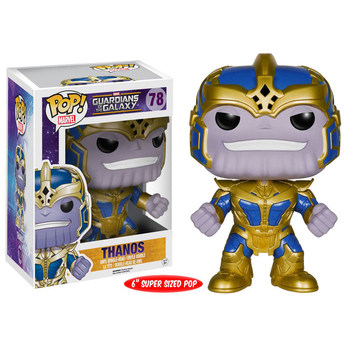 Funko POP! Guardians of the Galaxy Movie - Vinyl Bobble - THANOS #78 ...