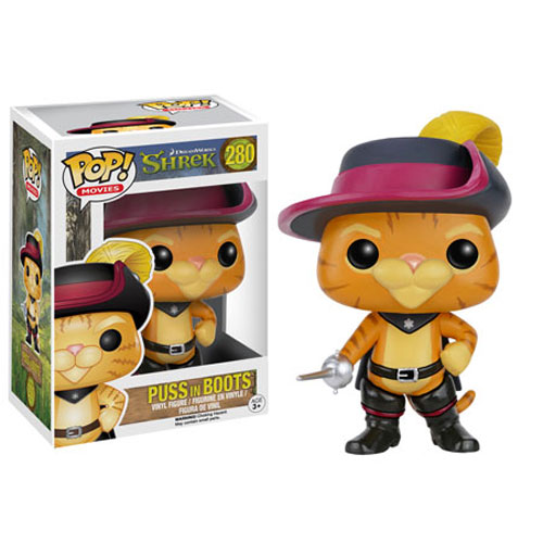 Funko POP! Shrek - Vinyl Figure - PUSS IN    BOOTS (Mint