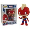 Funko POP! Marvel Vinyl Bobble-Head - CAPTAIN MARVEL #154 *Exclusive* (Mint)