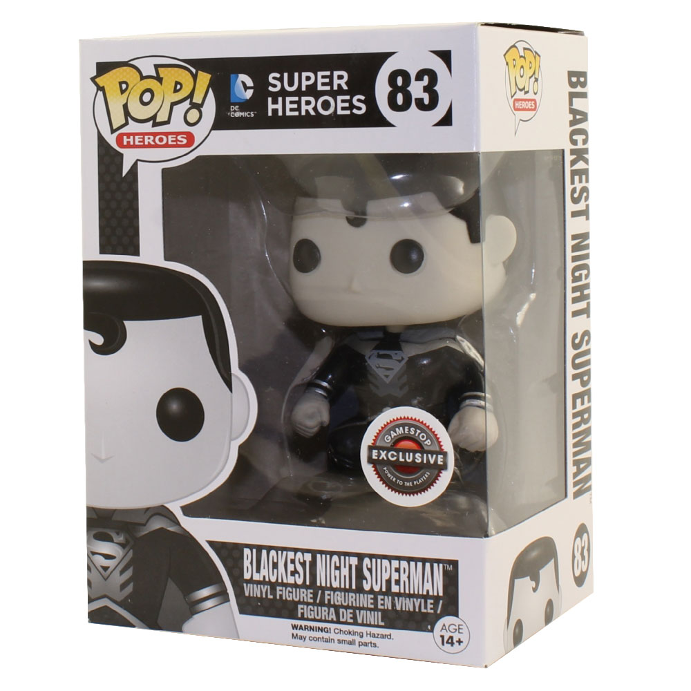 Funko POP! Heroes - DC Comics Vinyl Figure - BLACKEST NIGHT SUPERMAN ...