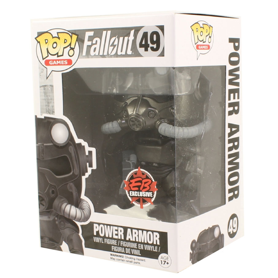 Funko POP! Games - Fallout Vinyl Figure - POWER ARMOR (Black) #49