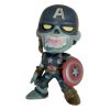 Funko Mystery Minis Bobble Figure - Marvel Studios What If? - ZOMBIE CAPTAIN AMERICA (2.5 inch) 1/6 