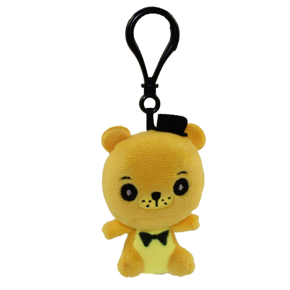 Five Nights at Freddy's Freddy: Funko x Mini-Head Plushy Keychain + 1 Free  Video Games Themed Trading Card Bundle (091484)