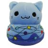 Funko Mystery Mini Plush - Kleptocats Series 2 (Holiday) - GHOST with Lights (3.5 inch) (Mint)