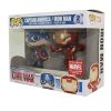 Funko POP! Vinyl Bobbles - Captain America: Civil War - CAPTAIN AMERICA & IRON MAN *MCC Exclusive* (