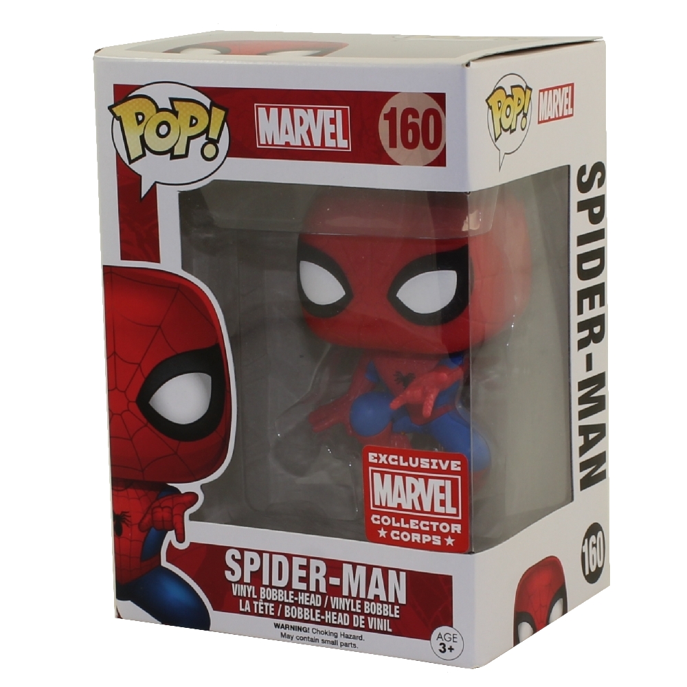 Funko POP! Marvel Collector Corps Vinyl Bobble Figure - SPIDER-MAN ...