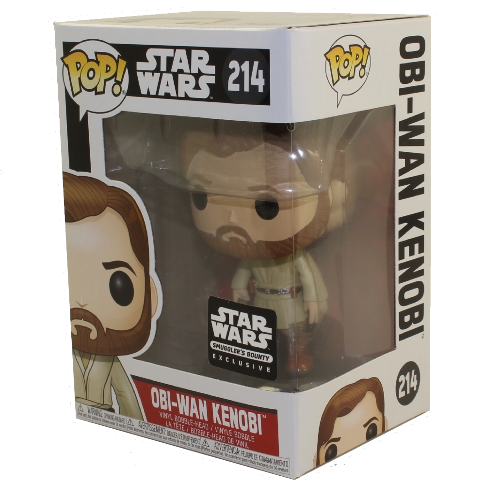 Funko POP! Star Wars Smuggler's Bounty Vinyl Bobble-Head - OBI-WAN ...