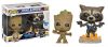 Funko POP! Vinyl Figure - Groot & Rocket (Vol. 2) (2-Pack) (Mint)