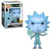 Funko POP! Vinyl Figure - Hologram Rick Clone (Protester) (Mint)