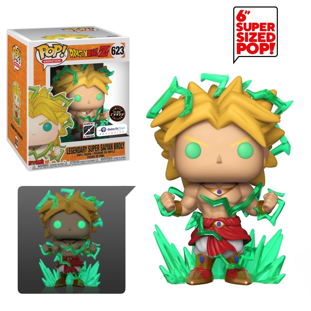 Broly funko pop glow in the dark new arrivals