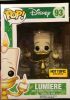 Funko POP! Vinyl Figure - Lumiere (Glow in the Dark) (Mint)