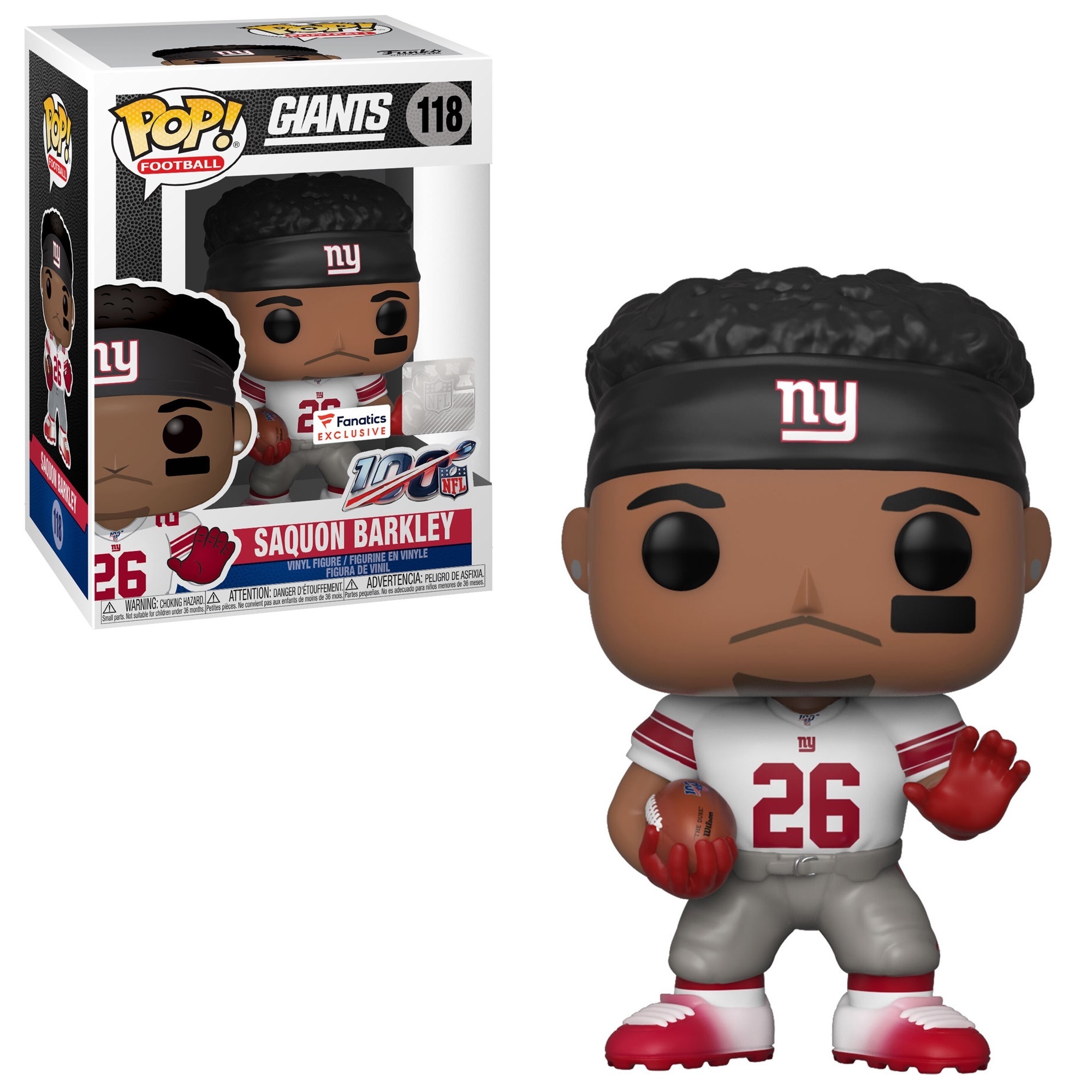 Funko POP! Vinyl Figure - Saquon Barkley (Away Jersey) (Mint):  : Sell TY Beanie Babies, Action Figures, Barbies, Cards  & Toys selling online