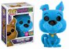 Funko POP! Vinyl Figure - Scooby-Doo (Flocked) (Blue) (Mint)