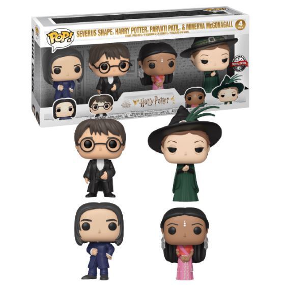 Funko POP! Vinyl Figure - Severus Snape, Harry Potter, Parvati Patil & McGonagall (Mint): Sell2BBNovelties.com: TY Beanie Babies, Action Figures, Barbies, Cards & Toys selling online