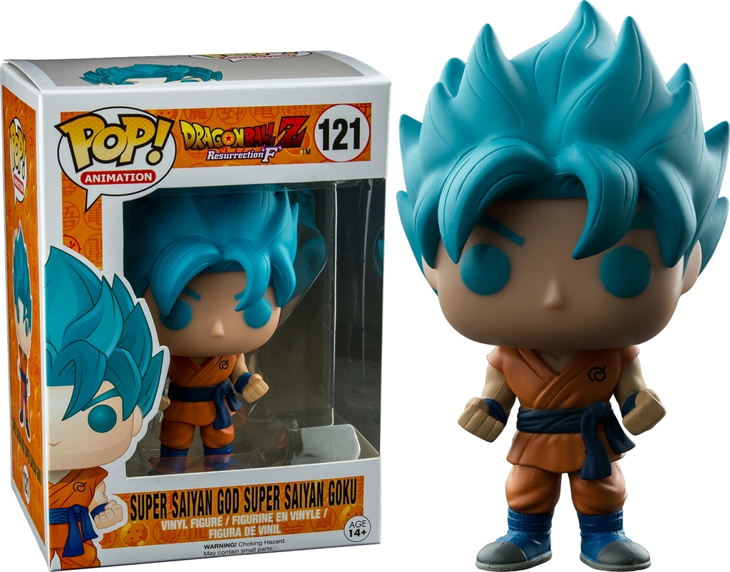 funko pop goku blue hair