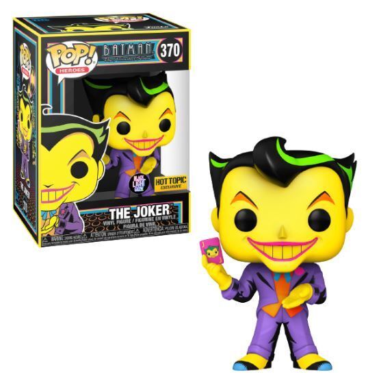 the joker black light glow funko pop