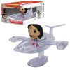 Funko POP! Vinyl Figure - The Invisible Jet With Wonder Woman (Mint)