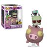 Funko POP! Vinyl Figure - Zim & Gir on The Pig (Mint)