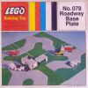 LEGO - Roadway Base Plate 50X50 78 - (New & Sealed)