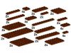 LEGO - Assorted Brown Plates 10150 - (New & Sealed)