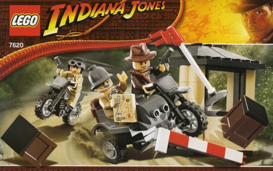 LEGO Indiana Jones Motorcycle Chase Set 7620 - US