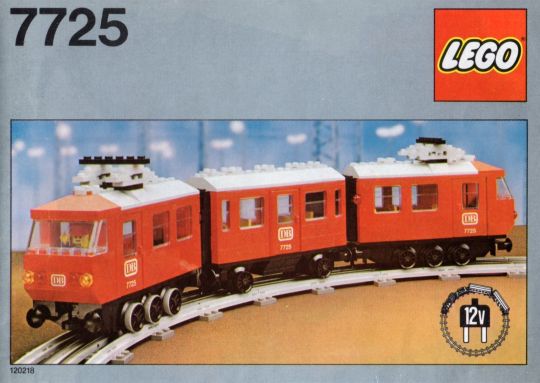 Lego electric best sale train set