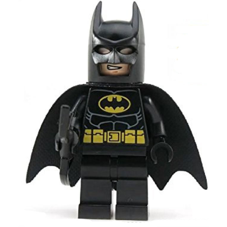 LEGO Minifigure - DC Comics Super Heroes - BATMAN with Cape & Batarang ...