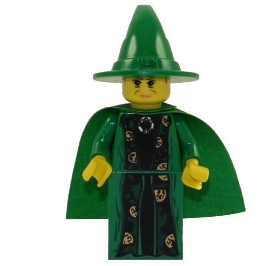 LEGO Minifigure - Harry Potter - PROFESSOR MCGONAGALL (Yellow