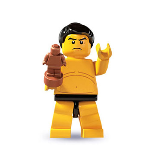 wrestler minifigure