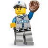 LEGO - Minifigure Series 10 - BASEBALL FIELDER (Mint)