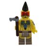 LEGO - Minifigure Series 10 - TOMAHAWK WARRIOR (Mint)